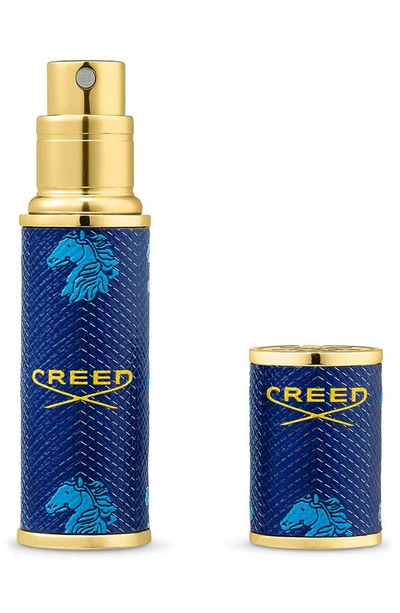 Shop Creed Refillable Travel Perfume Atomizer, 0.17 oz In Blue