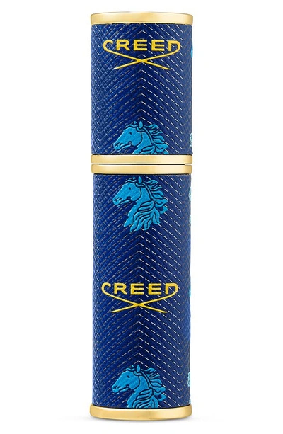 Shop Creed Refillable Travel Perfume Atomizer, 0.17 oz In Blue