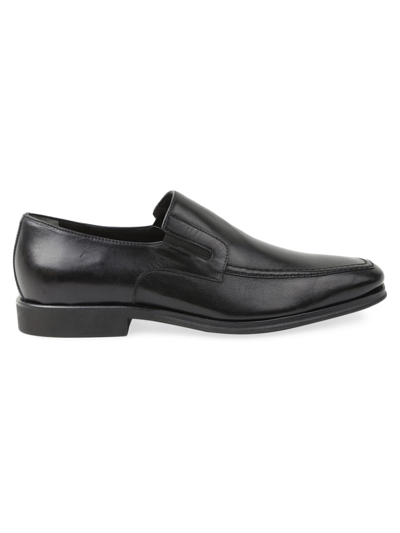 Shop Bruno Magli Men's Raging Leather Penny Loafers In Black