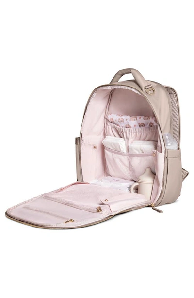 Shop Ju-ju-be Classic Diaper Backpack In Taupe