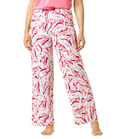 Shop Hue Women's Love Strikes Classic Pajama Pants In Lotus