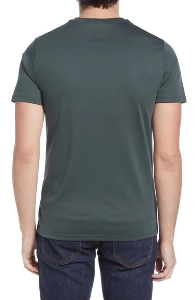 Robert Barakett Georgia Pima Cotton T-shirt In Deep Green