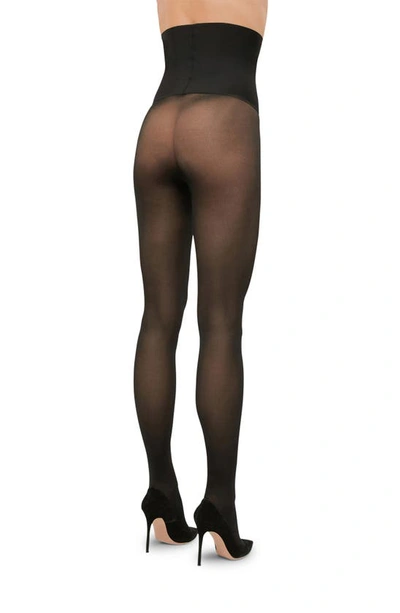 Shop Wolford Fatal High Waist Tights In Black