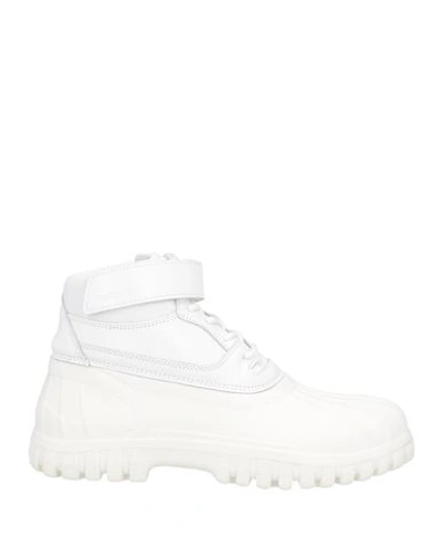 Shop Diemme Man Ankle Boots White Size 7 Leather