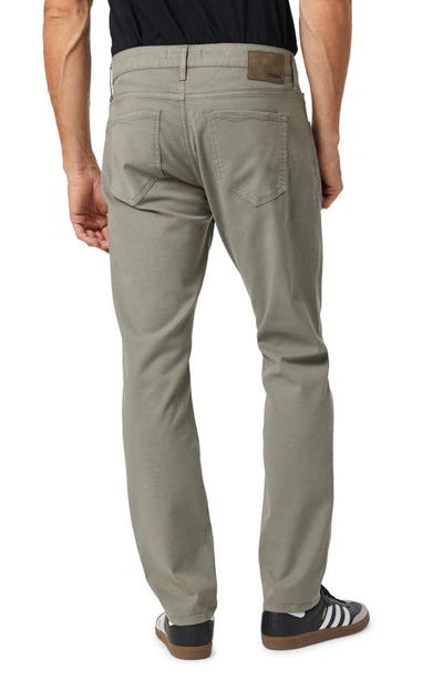 Mavi Jeans Marcus Slim Straight Leg Five-pocket Pants In Pewter Luxe Twill