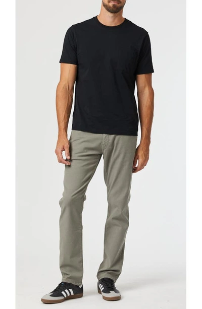 Mavi Jeans Marcus Slim Straight Leg Five-pocket Pants In Pewter Luxe Twill