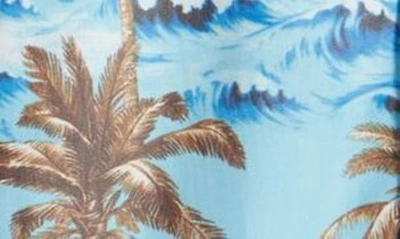 Shop Tommy Bahama Mojito Bay Playa Palms Short Sleeve Button-up Shirt In Coconut