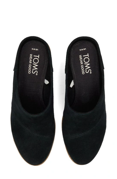 Shop Toms Evelyn Mule In Black Black