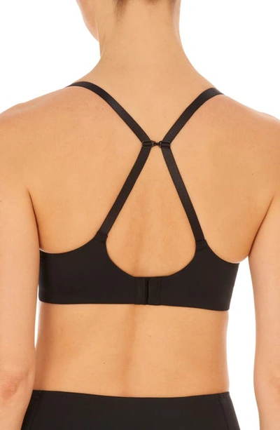 Natori Minimal Demi Conv Contour Underwire Bra In Black