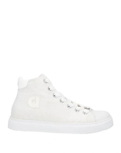 Agile By Rucoline Woman Sneakers Off White Size 6 Textile Fibers In Off White
