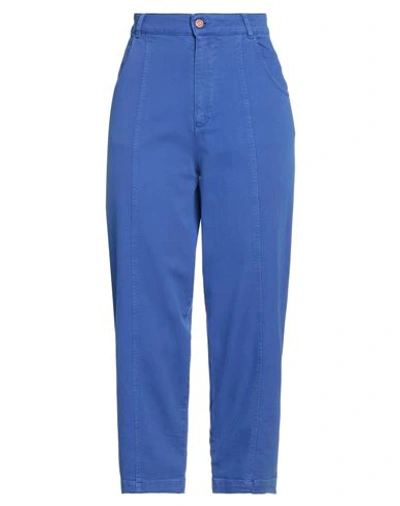 Shop See By Chloé Woman Jeans Blue Size 27 Cotton, Elastane