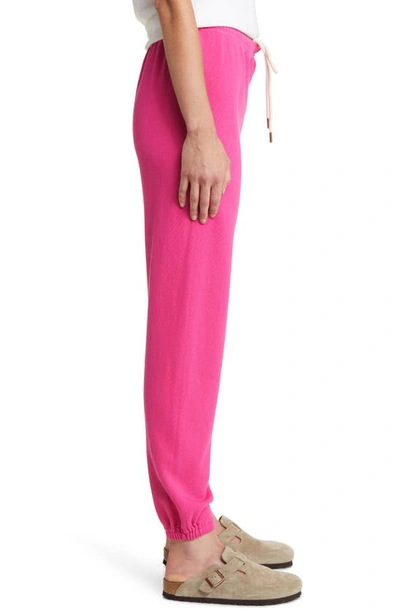 The Great The Stadium Sweatpants In Fuchsia