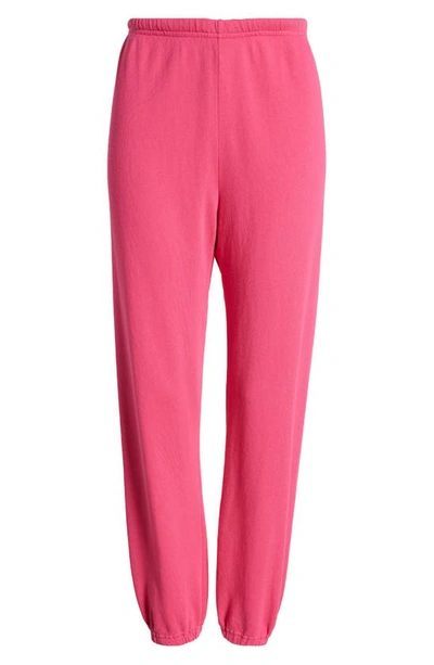 The Great The Stadium Sweatpants In Fuchsia