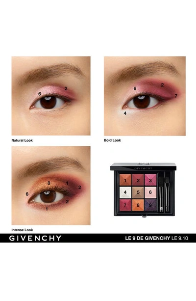 Shop Givenchy Le 9.10 Eyeshadow Palette In N10
