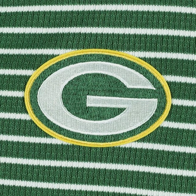 Shop Antigua Green Green Bay Packers Maverick Waffle Henley Long Sleeve T-shirt