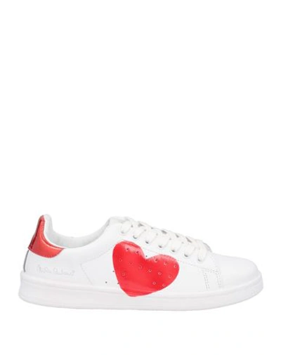 Nira Rubens Woman Sneakers White Size 7 Soft Leather In White