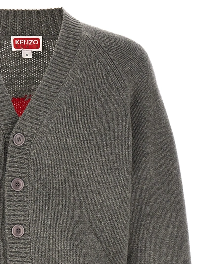 Shop Kenzo Target Sweater, Cardigans Gray