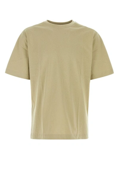 Shop Burberry Man Cappuccino Cotton Oversize T-shirt In Brown