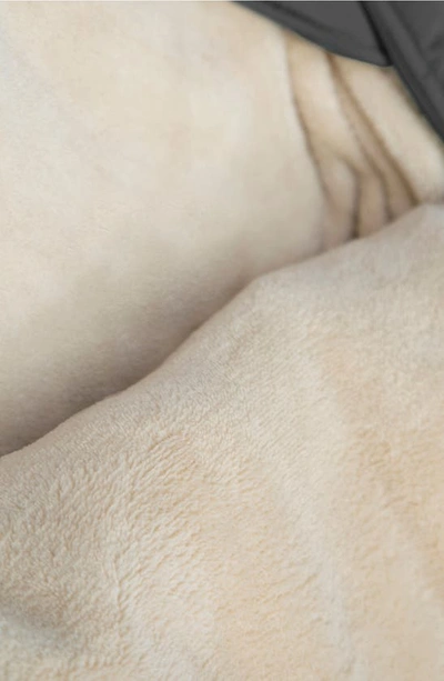 7 A.m. Enfant Benji Hooded Snowsuit With Attached Mittens In Smokey Quilted