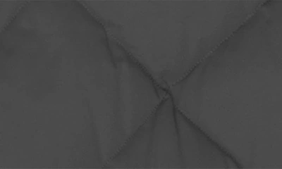 7 A.m. Enfant Benji Hooded Snowsuit With Attached Mittens In Smokey Quilted