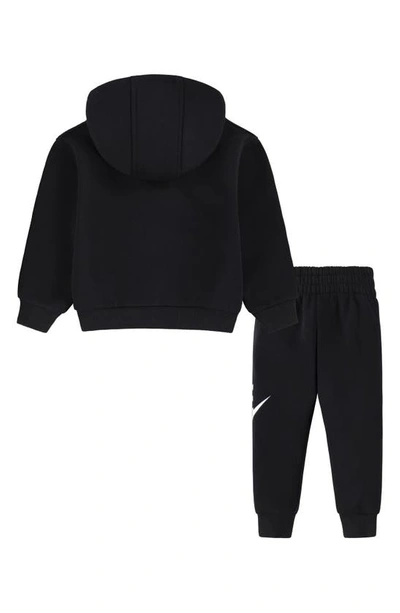 Nike Toddler Boys Club Pullover And Joggers Set In Black