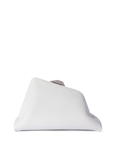 Shop Attico ''day Off'' White Shoulder Bag