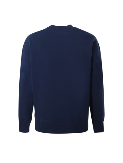 Shop Msgm Sweatshirt In Blu