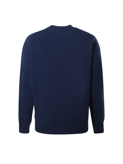 Msgm Sweatshirt In Blu