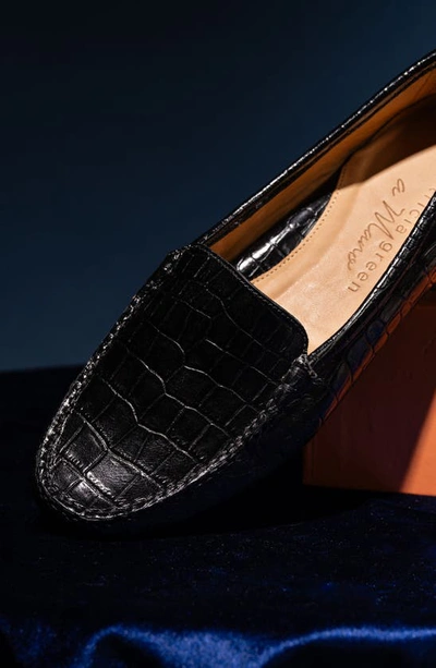 Shop Patricia Green 'jillian' Loafer In Black Croc