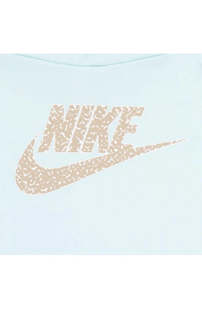 Shop Nike Dri-fit Notebook Hoodie & Leggings Set In Hemp