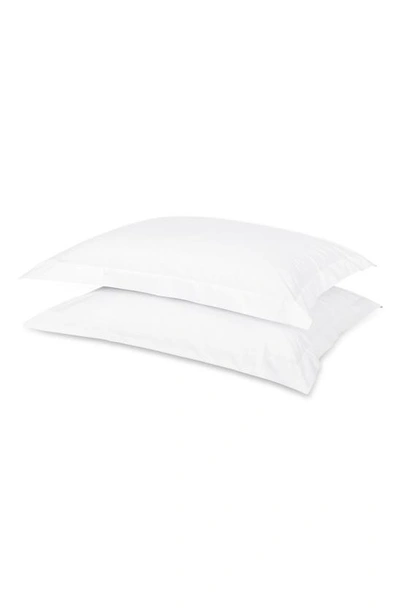 Shop Frette Cotton Percale Pillow Sham In White
