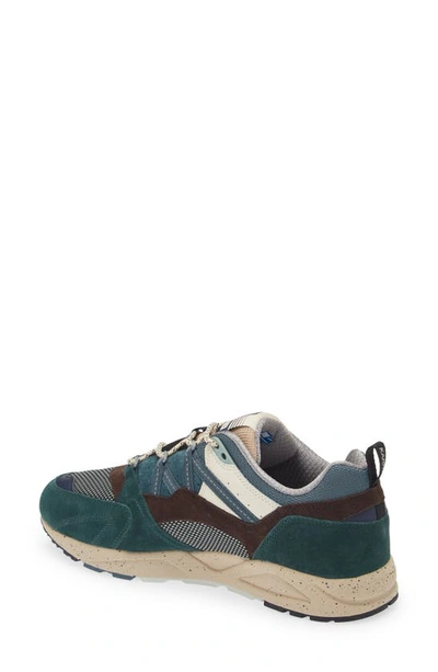 Shop Karhu Gender Inclusive Fusion 2.0 Sneaker In Dark Forest / Stormy Weather