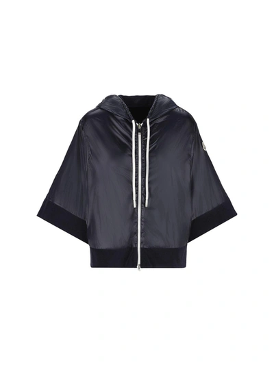 Shop Moncler Reversible Hooded Zipped Hoodie In Default Title