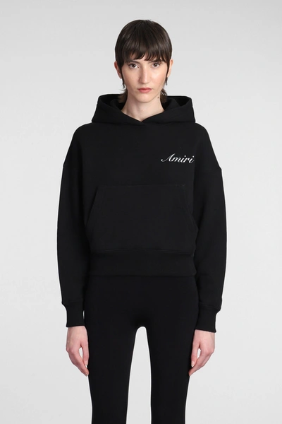 Shop Amiri Sweatshirt In Black Cotton In Default Title