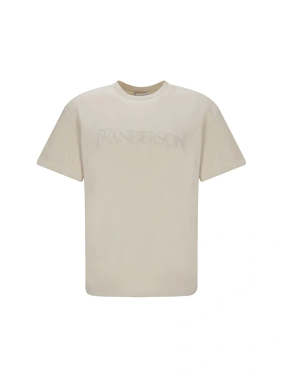 Shop Jw Anderson J.w. Anderson Logo Embroidery T-shirt In Default Title