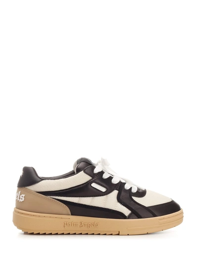 Shop Palm Angels University Lt New York Sneakers In Multicolor