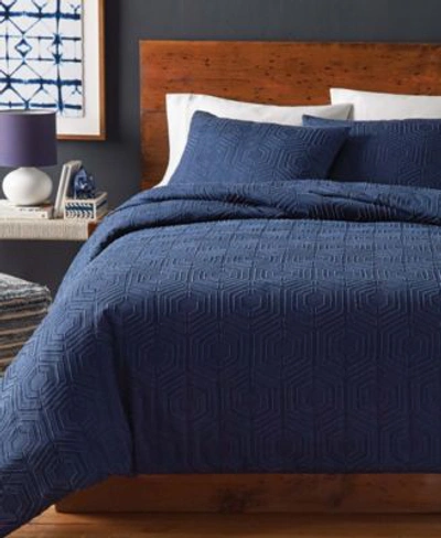 Shop Riverbrook Home Shay 3 Piece Comforter Sets In Navy