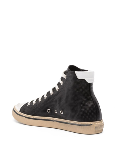 Shop Saint Laurent Sneakers Malibu 00 In Black