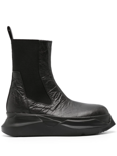 Shop Rick Owens Drkshdw Stivali Beatle Abstract In Black