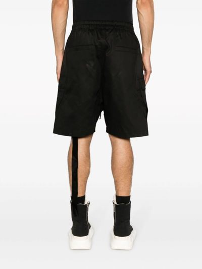 Shop Rick Owens Drkshdw Cargo Bela Shorts In Black