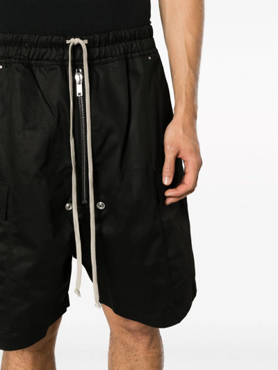 Shop Rick Owens Drkshdw Cargo Bela Shorts In Black