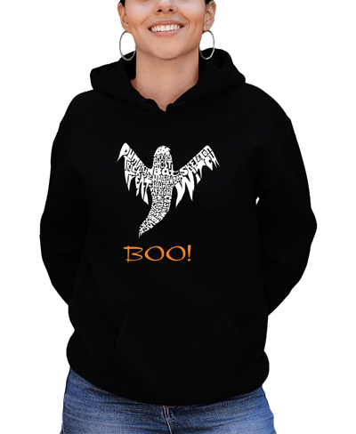 La Pop Art Halloween Ghost In Black