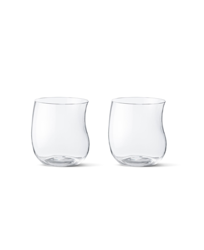 Georg Jensen Cobra Small Tumbler Set, 2 Pieces In Clear Glass