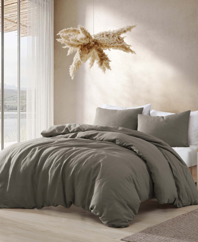 Shop Riverbrook Home Logan 4-pc. Comforter With Removable Cover Set, Queen In Charcoal