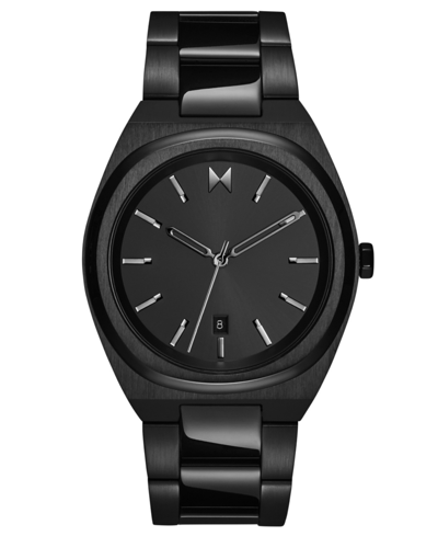 Shop Mvmt Men's Odyssey Ii Black Stainless Steel Bracelet Watch 40mm