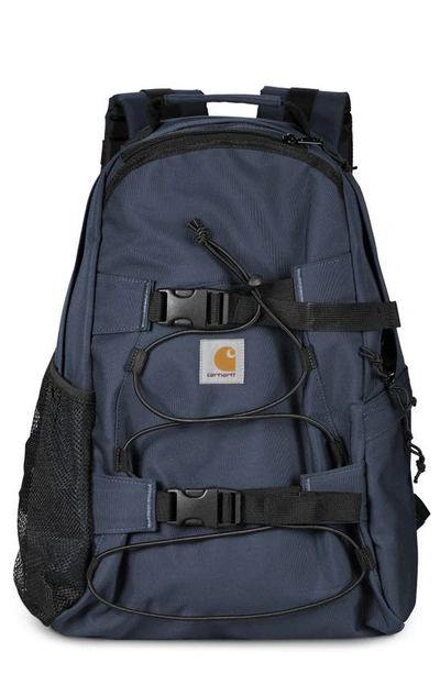 Shop Carhartt Kickflip Canvas Backpack In Blue