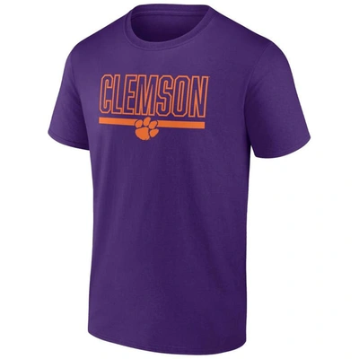 Shop Profile Purple Clemson Tigers Big & Tall Team T-shirt