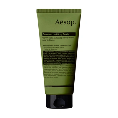 Shop Aesop Geranium Leaf Body Scrub In Default Title