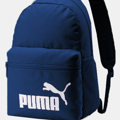 Shop Puma Phase Knapsack Backpacks In Blue