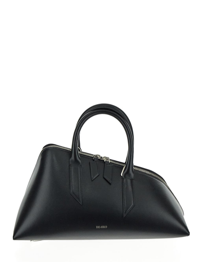 Shop Attico 24h Handle Bag In Black
